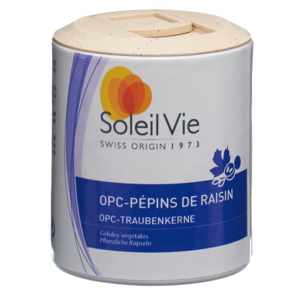 SOLEIL VIE OPC pépin rais&Acér caps 400 mg 100 pce