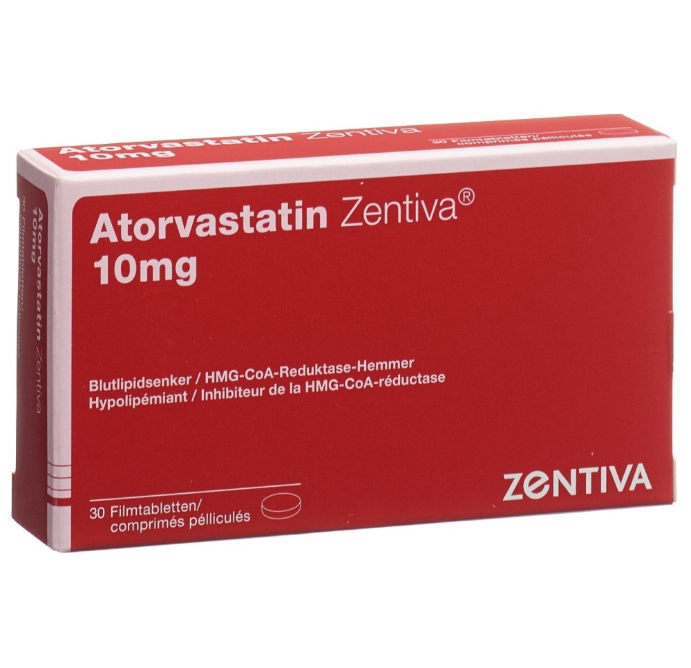 ATORVASTATIN Zentiva cpr pell 10 mg 30 pce