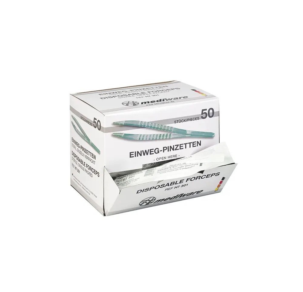 SANITEX pinces ombilicales stériles blanch 100 pce