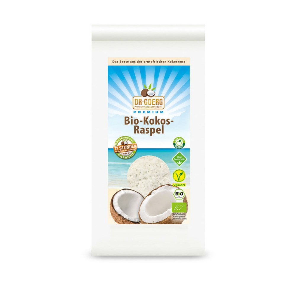 DR. GOERG Noix de coco râpées crues sach 300 g