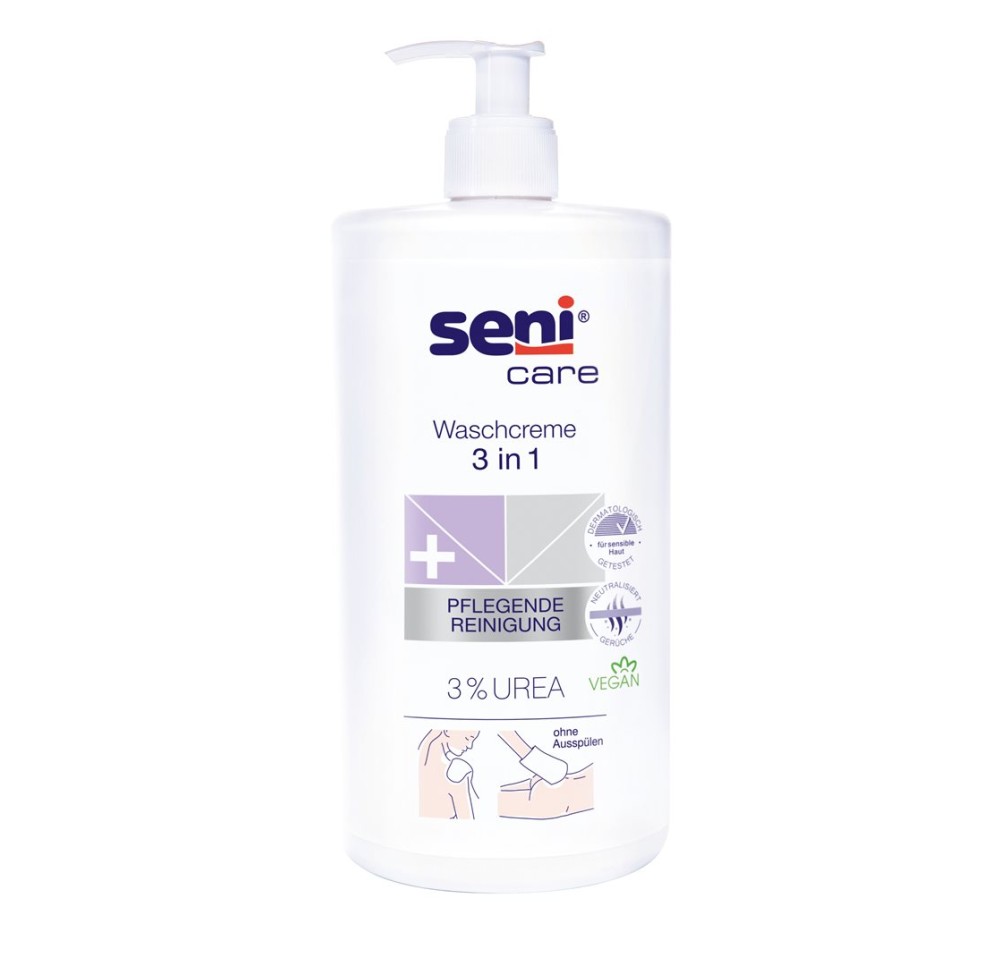 SENI Care crème lavante 3en1 fl 1000 ml