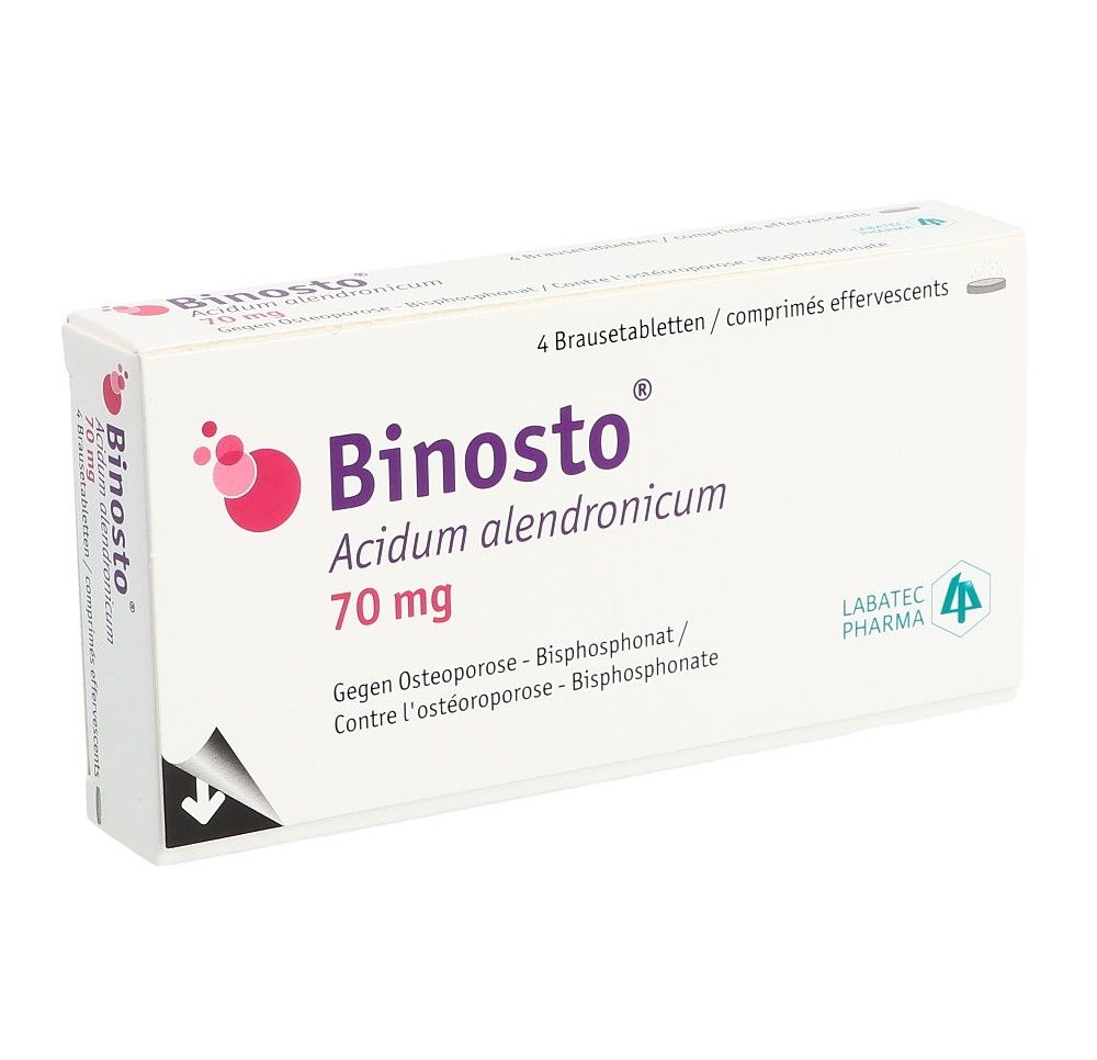 BINOSTO cpr eff 70 mg sach 4 pce