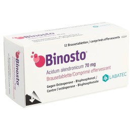BINOSTO cpr eff 70 mg sach 12 pce