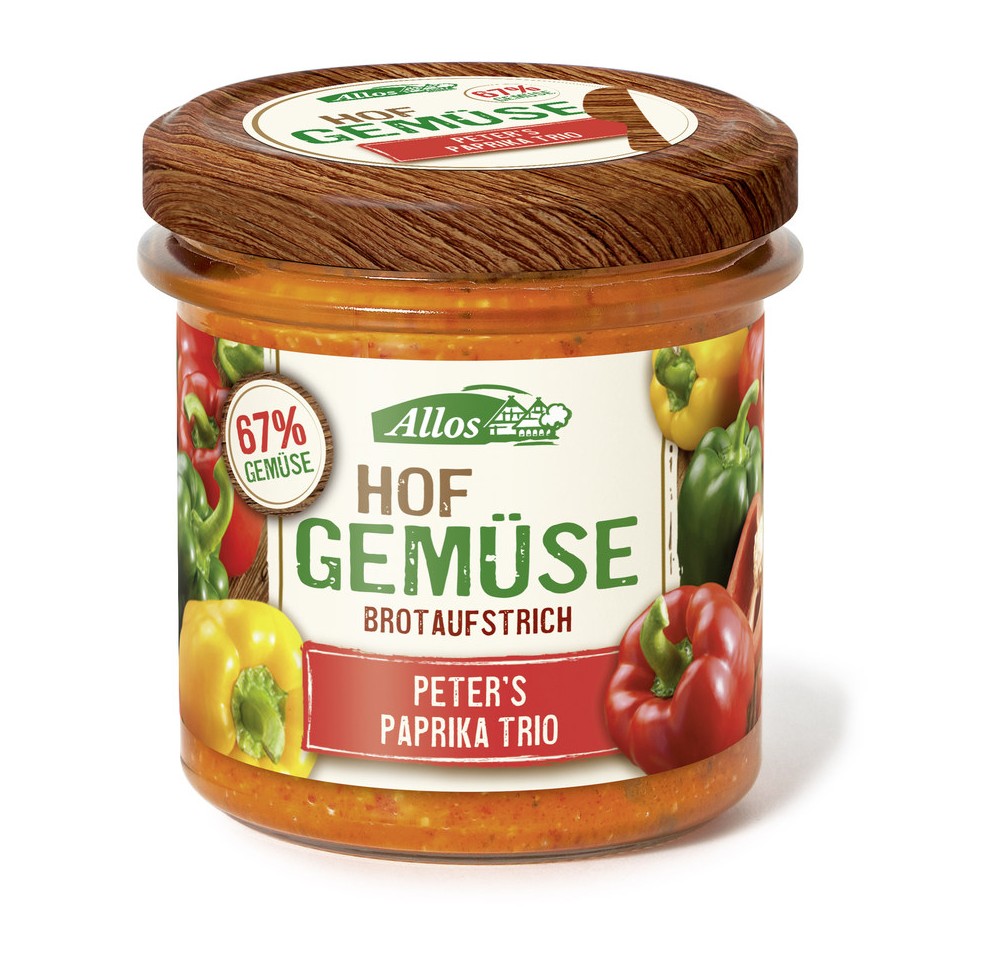 ALLOS pâté les 3 piments bio 135 g