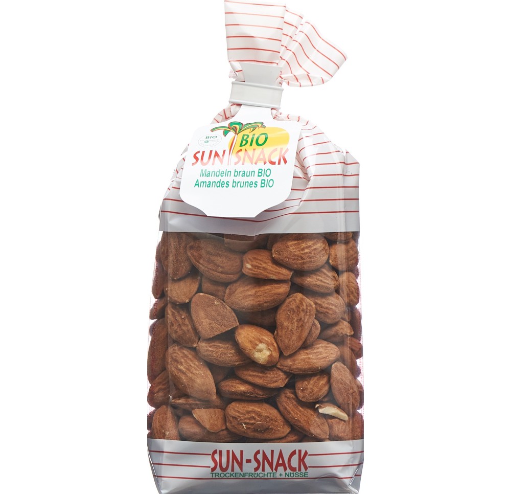 BIO SUN SNACK amandes brun bio sach 250 g