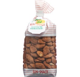 BIO SUN SNACK amandes brun bio sach 250 g