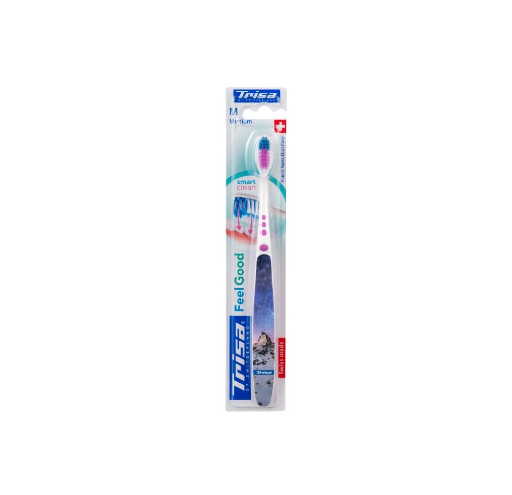 TRISA Feelgood Smart Clean brosse à dents medium
