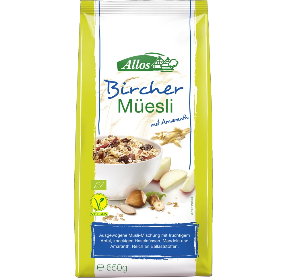 ALLOS Hof-Müesli bircher bio 650 g