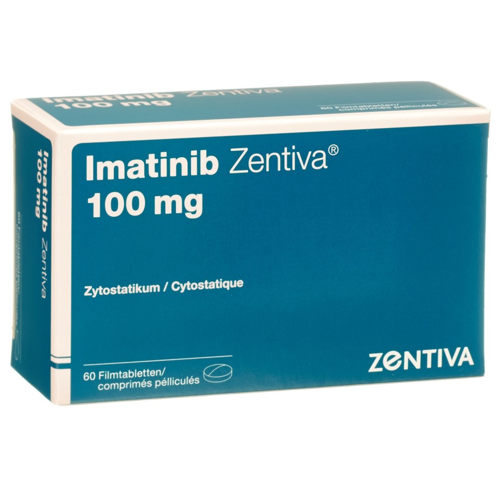 IMATINIB Zentiva cpr pell 100 mg 60 pce