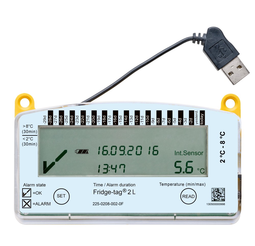 FRIDGE-TAG 2 L 2°C-8°C FR