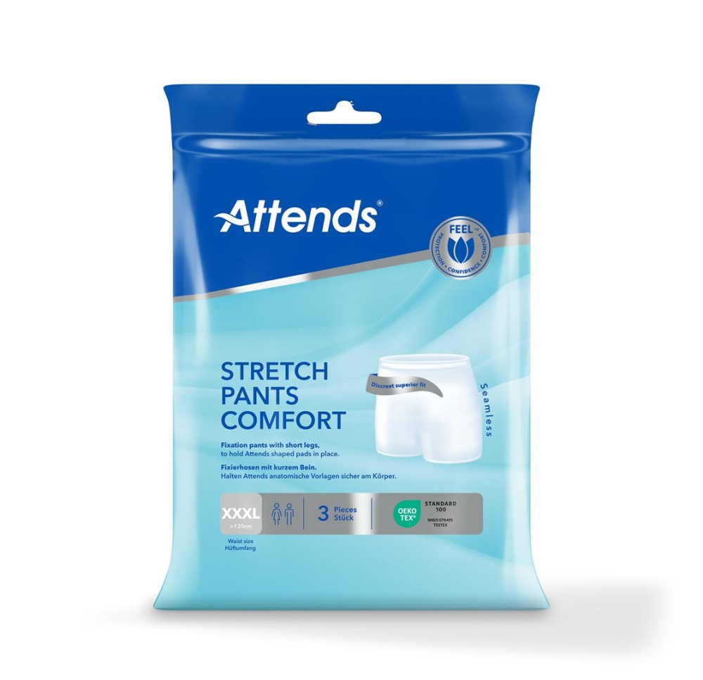 ATTENDS Stretch Pants Comfort XXXL 3 pce