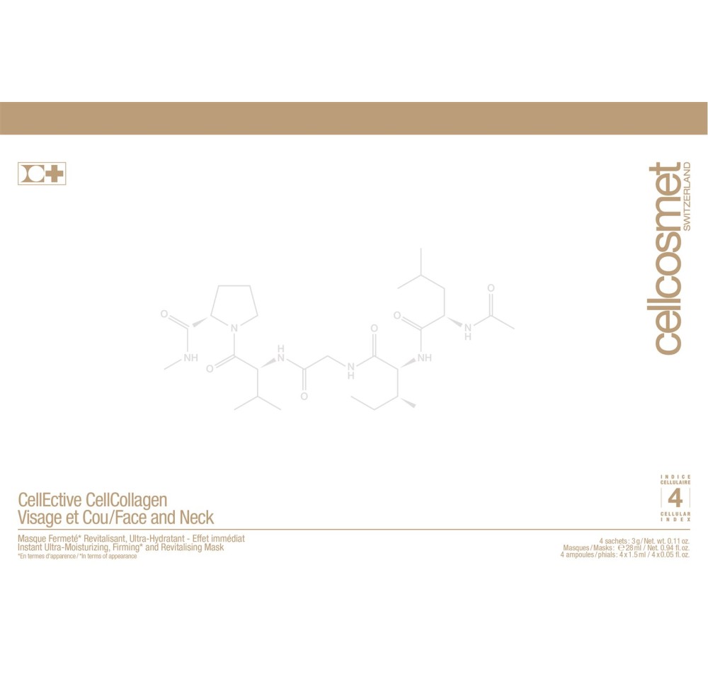 CELLCOSMET Cellcollagen Face & Neck 2 x 4 pce