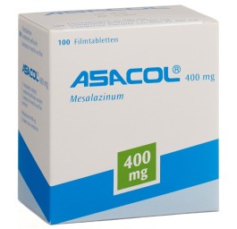 ASACOL cpr pell 400 mg 100 pce