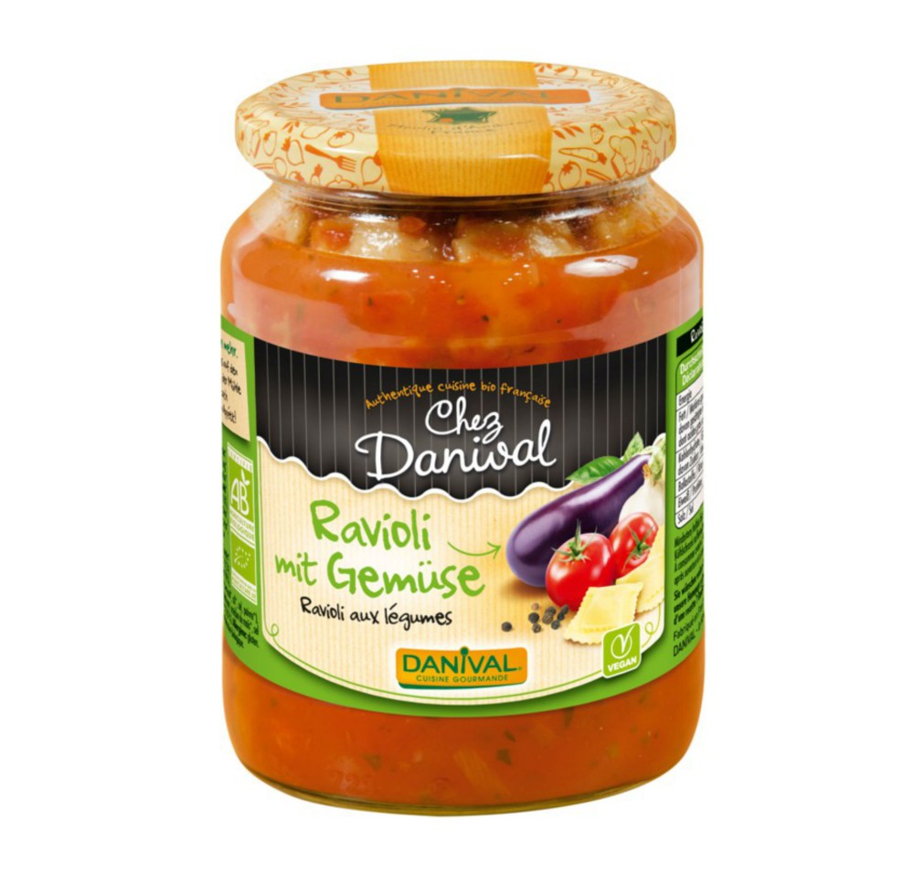 DANIVAL Raviolis aux légumes 670 g