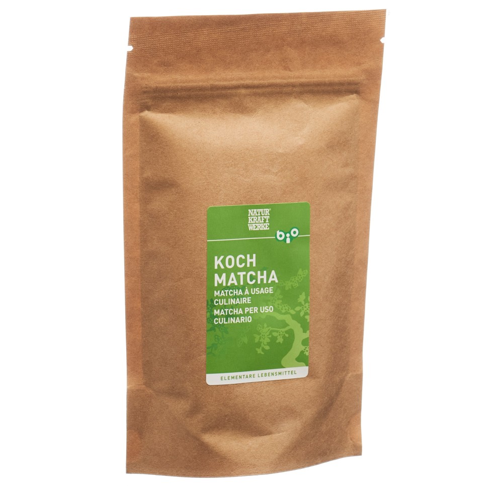 NATURKRAFTWERKE Matcha à usage culinaire bio 100 g