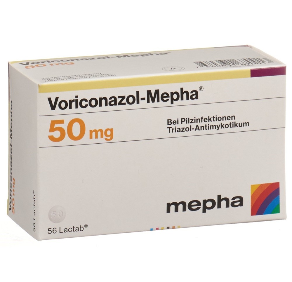 VORICONAZOL Mepha Lactab 50 mg 56 pce