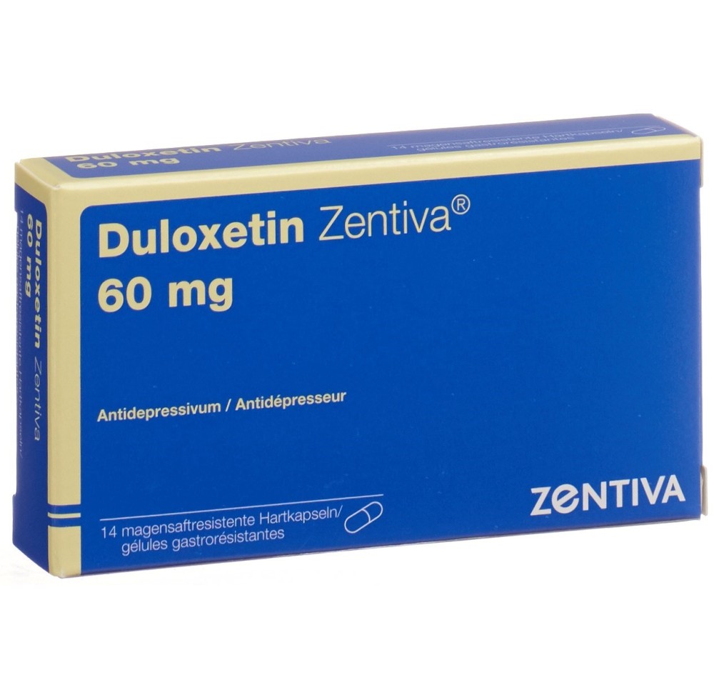 DULOXETIN Zentiva caps 60 mg 14 pce