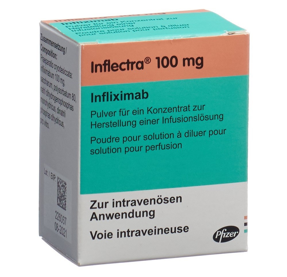 INFLECTRA subst sèche 100 mg flac