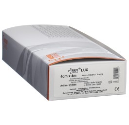 WERO SWISS Lux bande fix gaze él 4mx4cm bla 20 pce