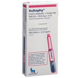 XULTOPHY 100E/ml 3.6 mg/ml 3 stylo pré 3 ml