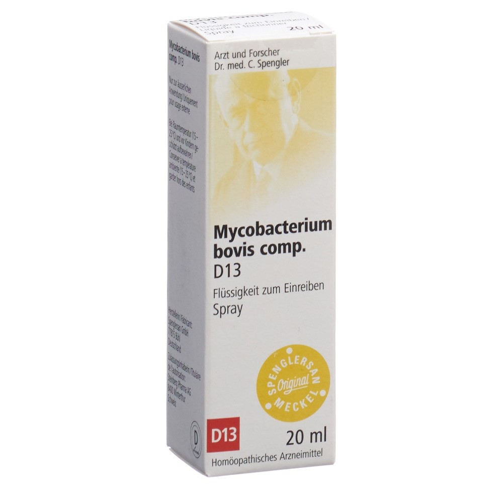 SPENGLERSAN Mycobacter bovis comp 13 D Spray 20 ml
