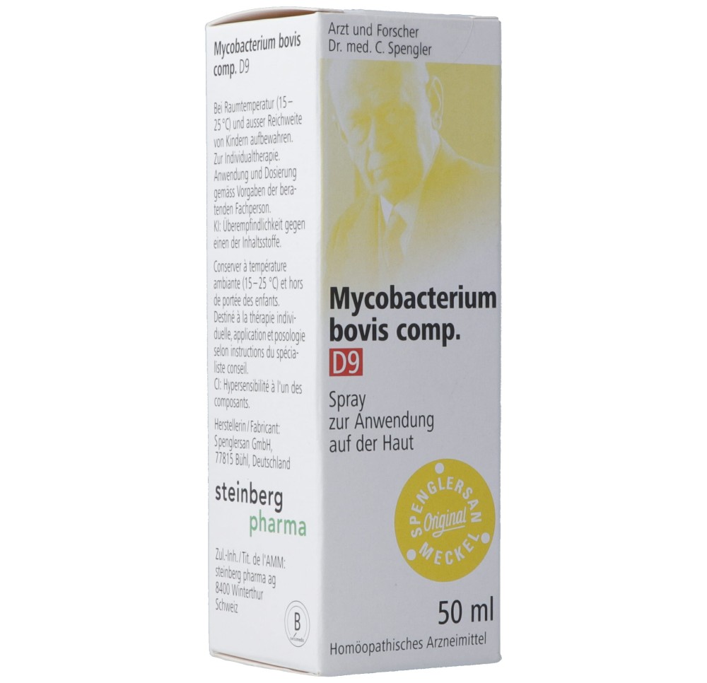 SPENGLERSAN Mycobacter bovis comp 9 D Spray 50 ml