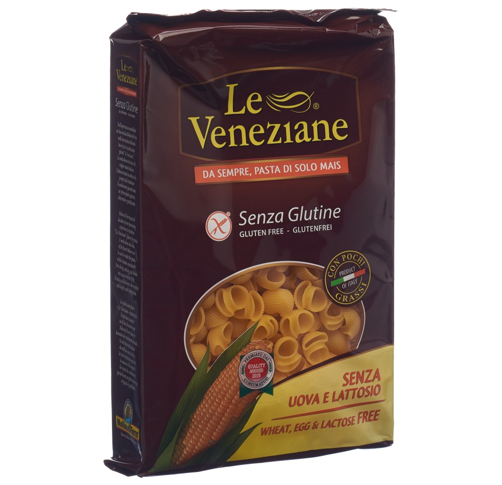 LE VENEZIANE Pipe Rigate maïs sans gluten 250 g