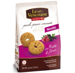LE VENEZIANE Biscuits fruits forêt s gluten 250 g