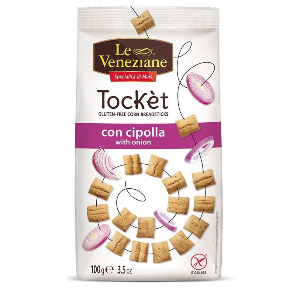 LE VENEZIANE Tocket avec oignons sans gluten 100 g