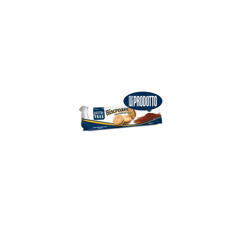 NUTRIFREE biscream av cacao crème s gluten 125 g