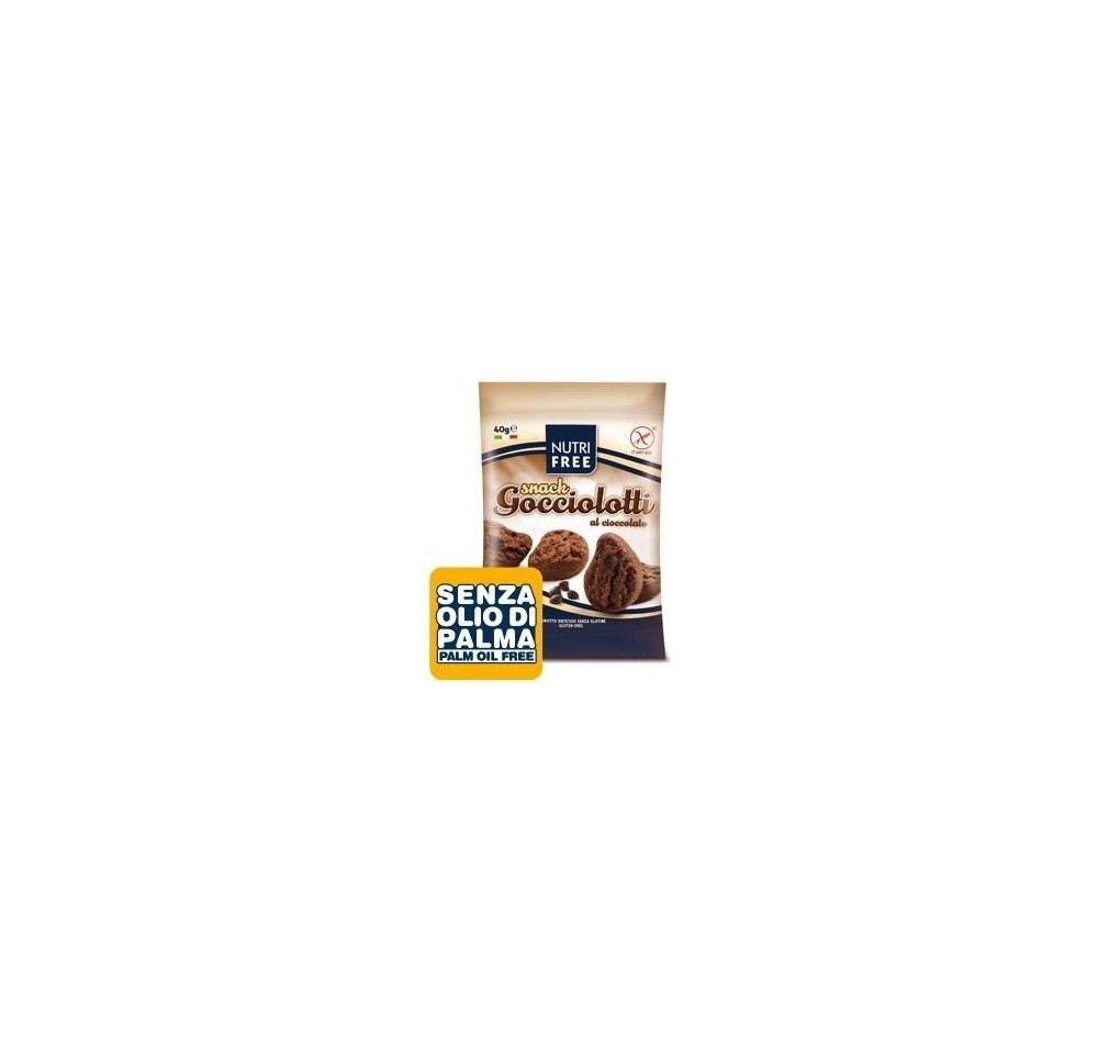 NUTRIFREE Gocciolotti chocolat snack s gluten 40 g