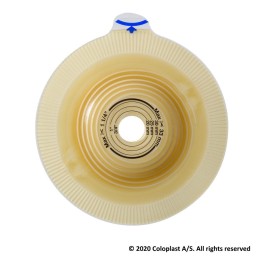 ASSURA plaque base 15-43/60mm convexe 4 pce
