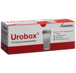 UROBOX récipient urine exempt de germe 60ml 10 pce