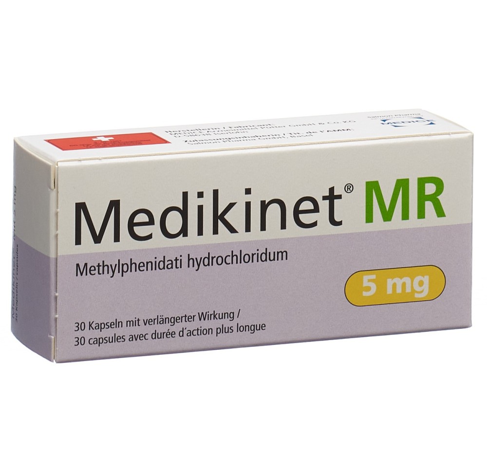 MEDIKINET MR caps 5 mg 30 pce