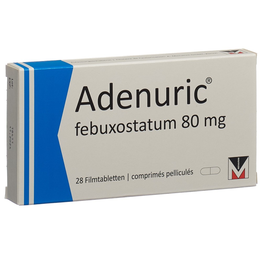 ADENURIC cpr pell 80 mg 28 pce