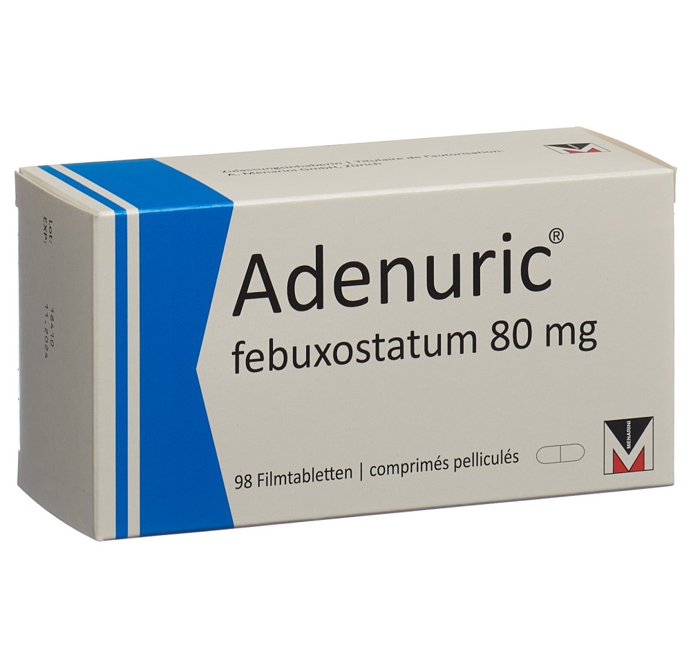 ADENURIC cpr pell 80 mg 98 pce