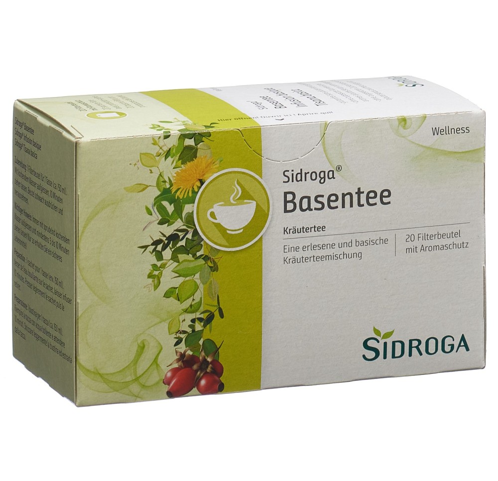 SIDROGA infusion basique 20 sach 1.5 g