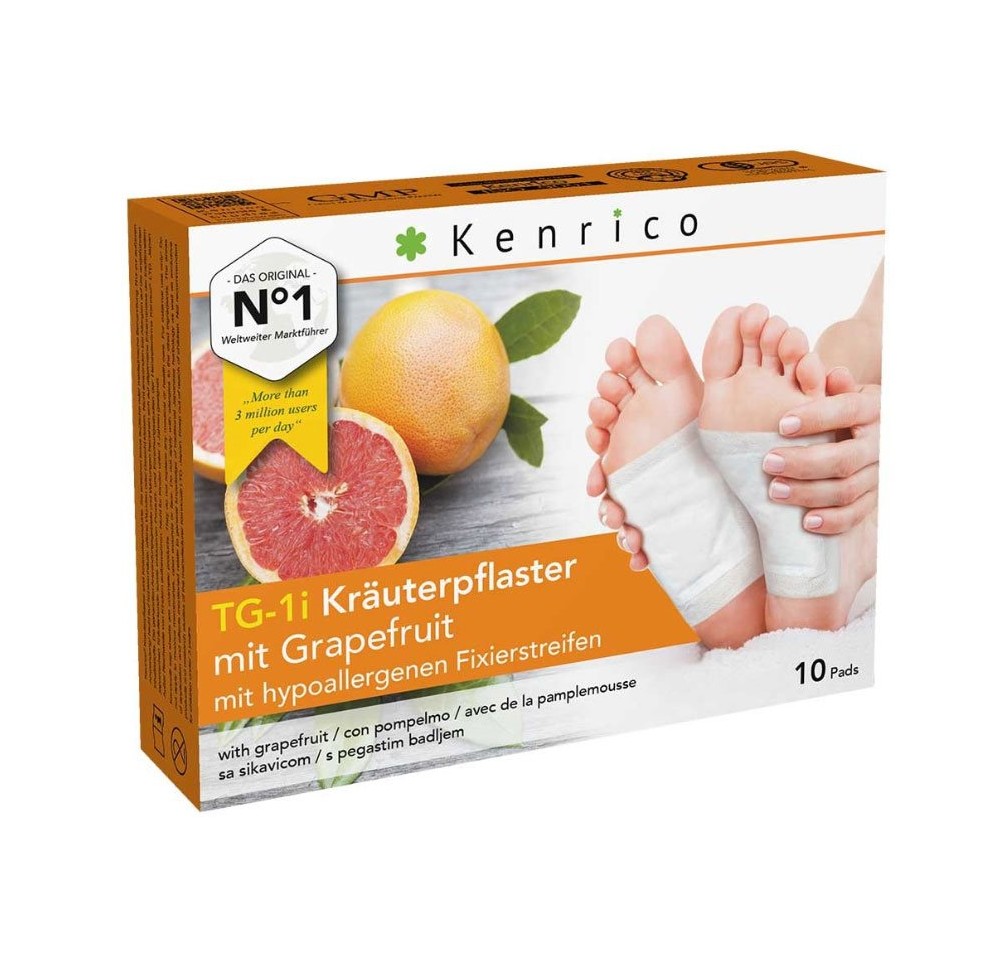 KENRICO emplâtre végétal pamplemousse 10 pce