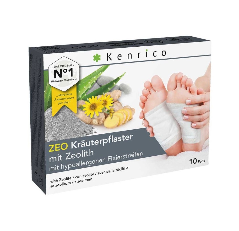 KENRICO emplâtre végétal zéolite 10 pce