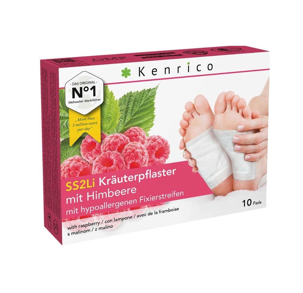 KENRICO emplâtre végétal framboise 10 pce