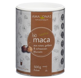 AMAZONAS maca bio poudre 100 % pur bte 500 g