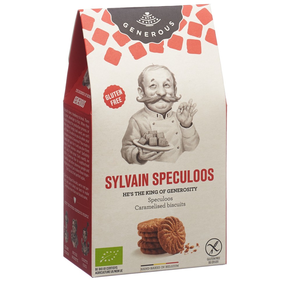 GENEROUS Sylvain speculoos s gluten 100 g