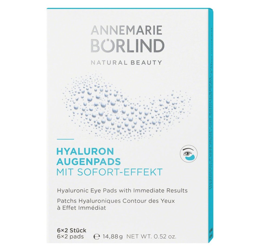 BÖRLIND Hyal Augenp Sofort Effekt 6 pce