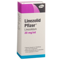 LINEZOLID Pfizer gran 20 mg/ml p susp fl 150 ml