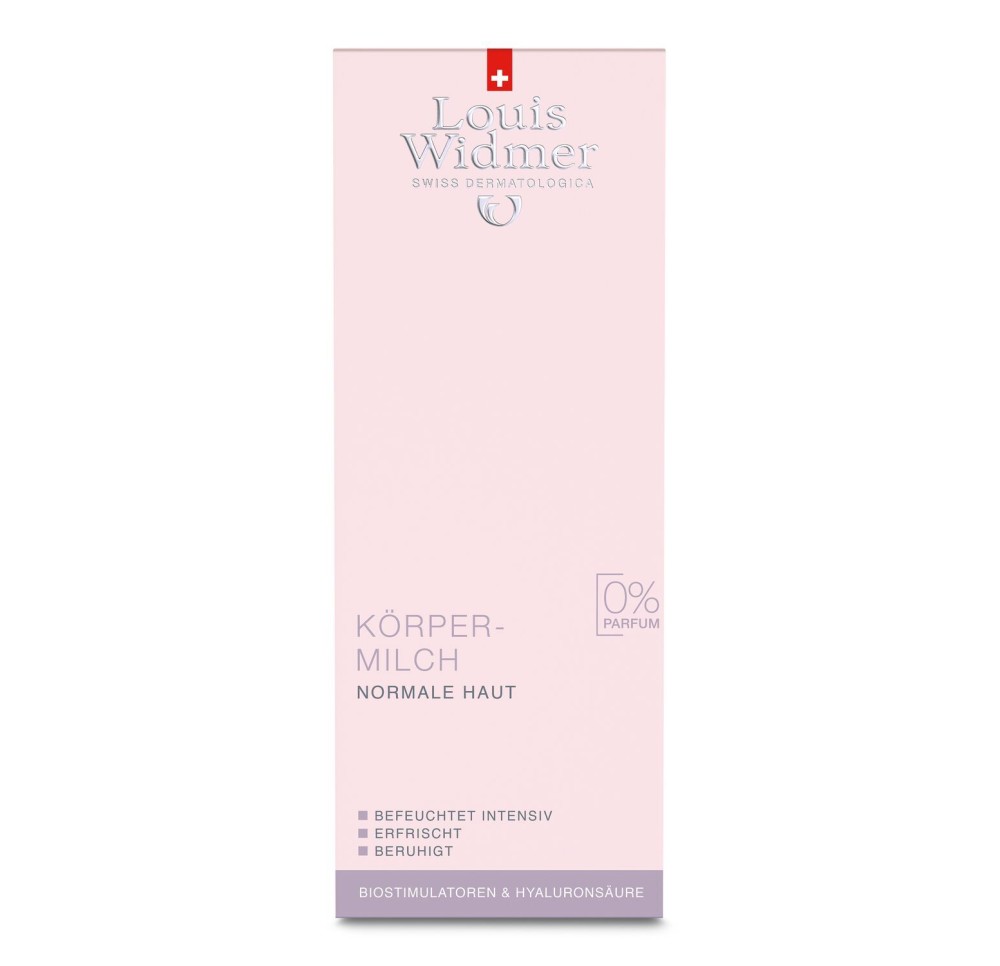 WIDMER lait corporel s parf 200 ml
