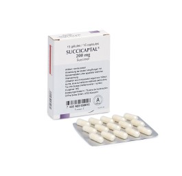 SUCCICAPTAL caps 200 mg 15 pce