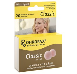 OHROPAX Classic sourdines cire 20 pce