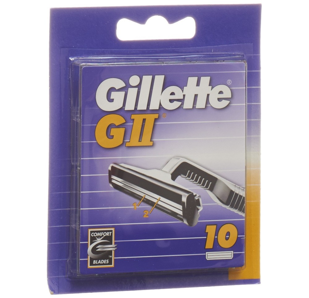 GILLETTE GII lames 10 pce