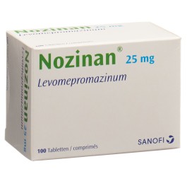 NOZINAN cpr pell 25 mg 100 pce