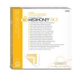 MEDIHONEY Antibacterial HCS 11x11cm 10 pce